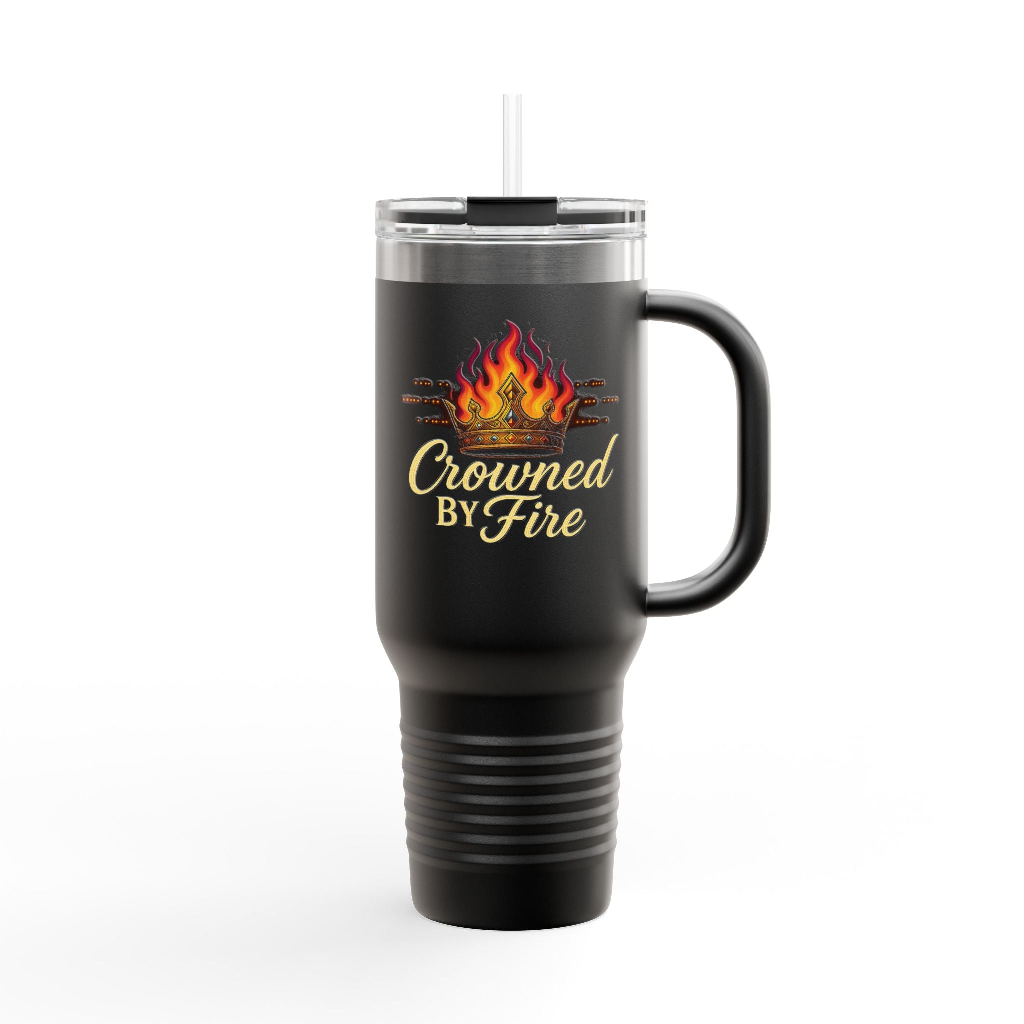 Crowned Voyager™ 40oz Insulated Travel Mug