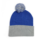 Frost Glow Pom-Pom Beanie