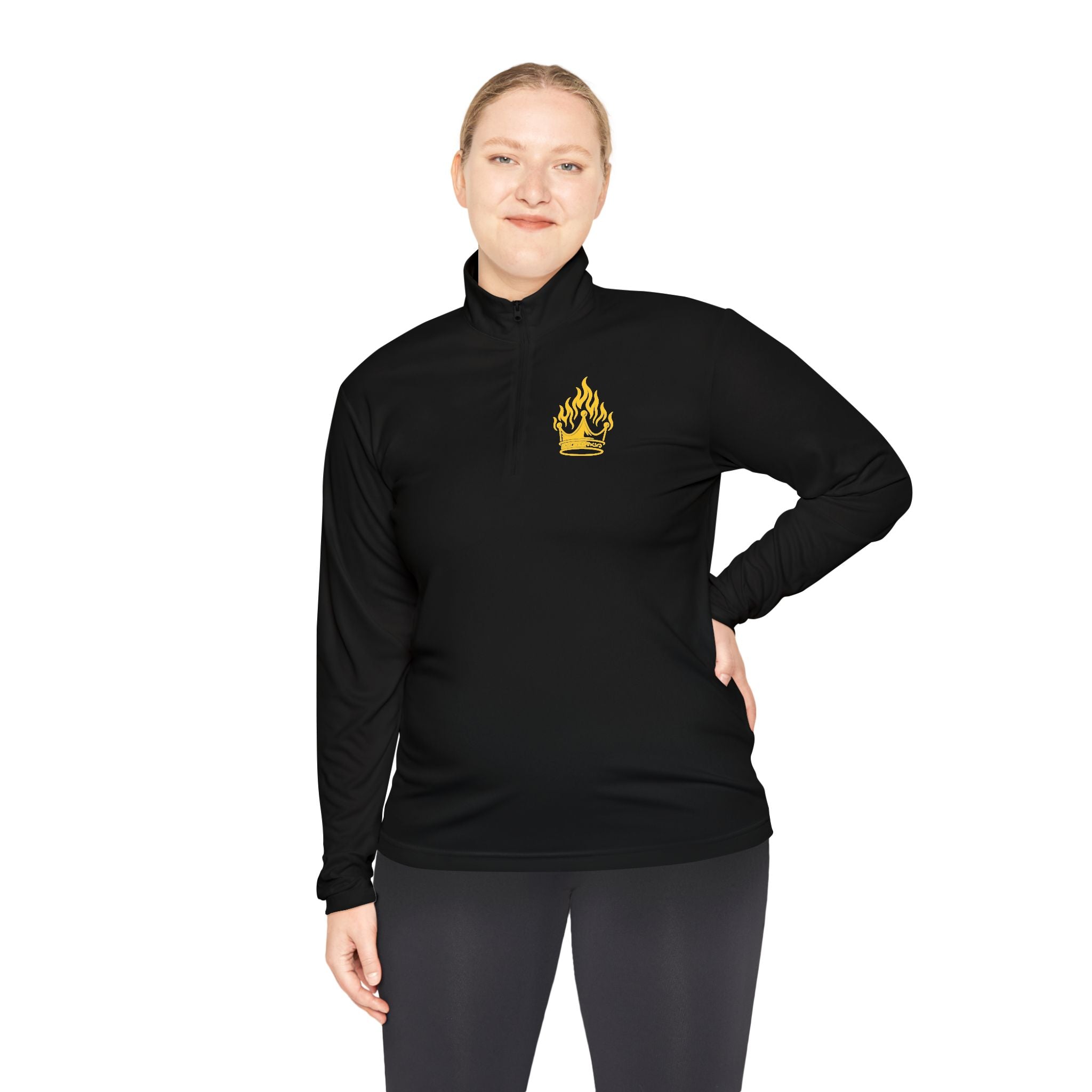 Flame Motion Zip Pullover