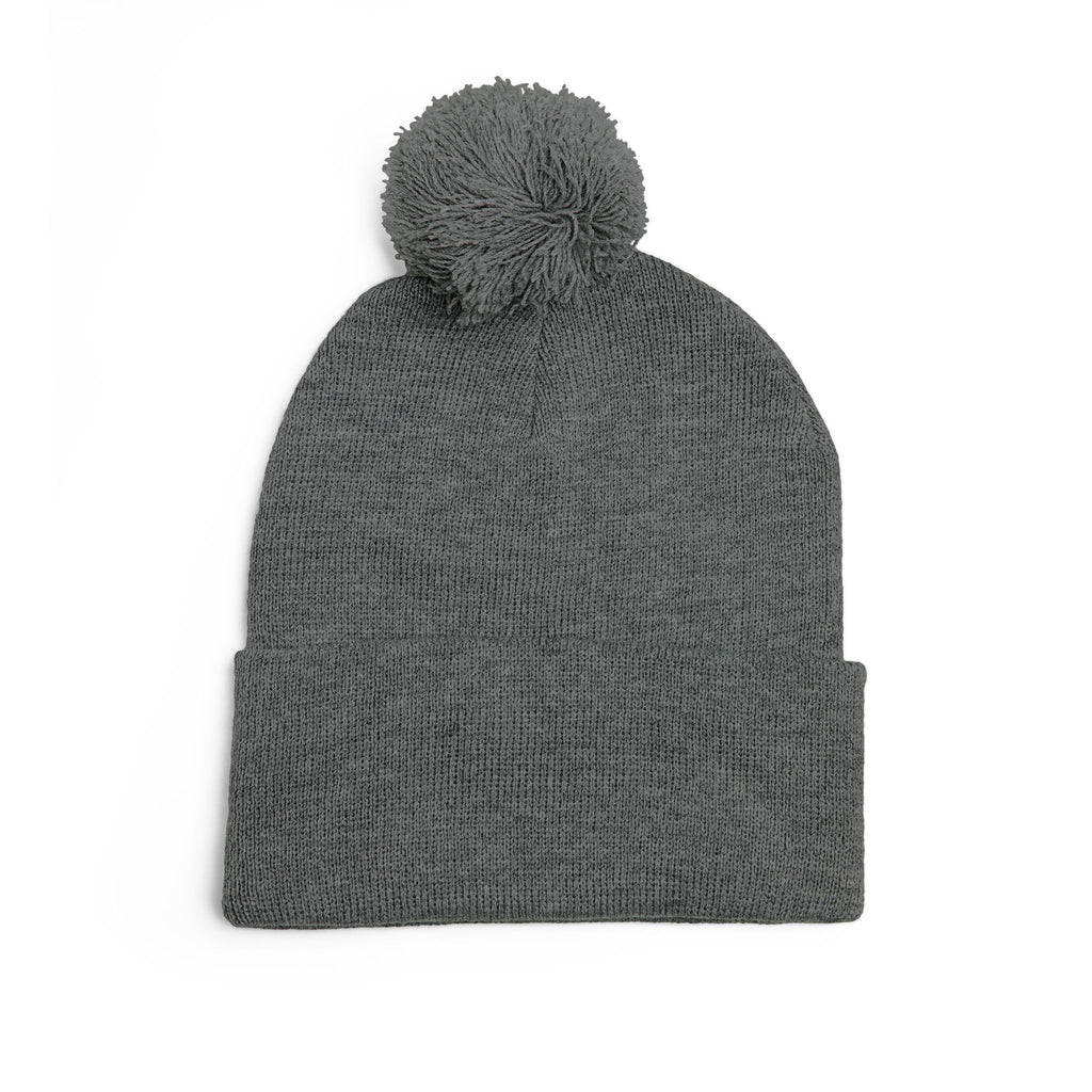 Frost Glow Pom-Pom Beanie