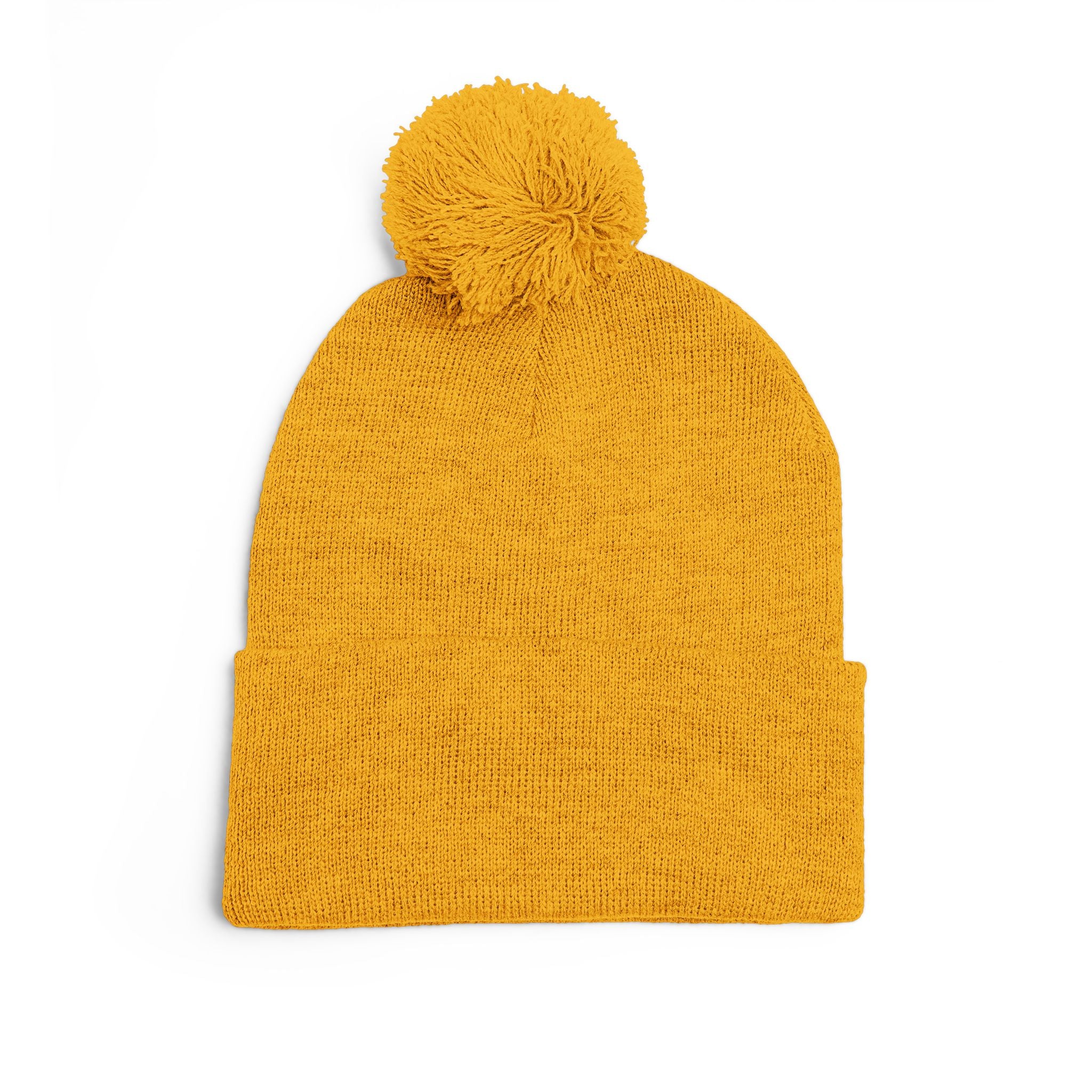 Frost Glow Pom-Pom Beanie