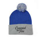 Frost Glow Pom-Pom Beanie