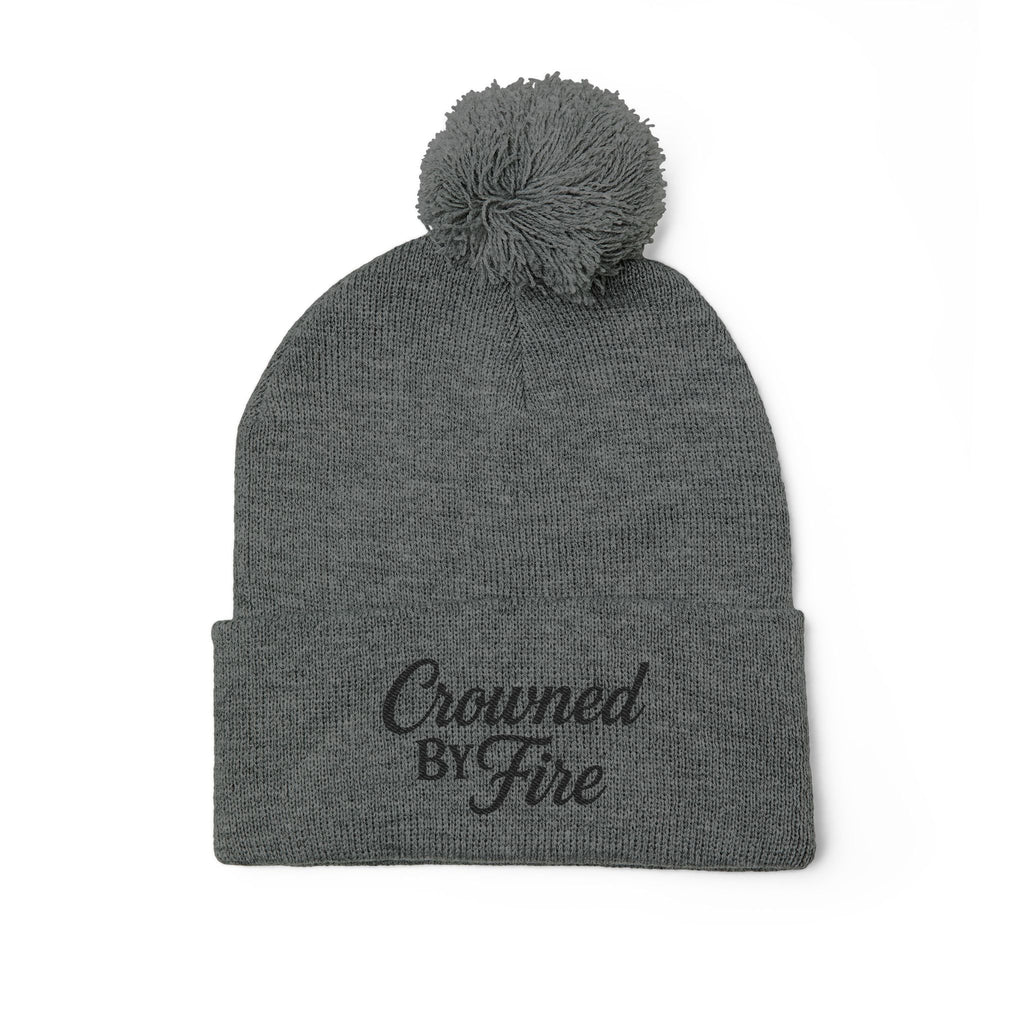 Frost Glow Pom-Pom Beanie
