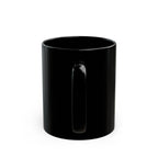 Crowned Sip™ Black Ceramic Mug