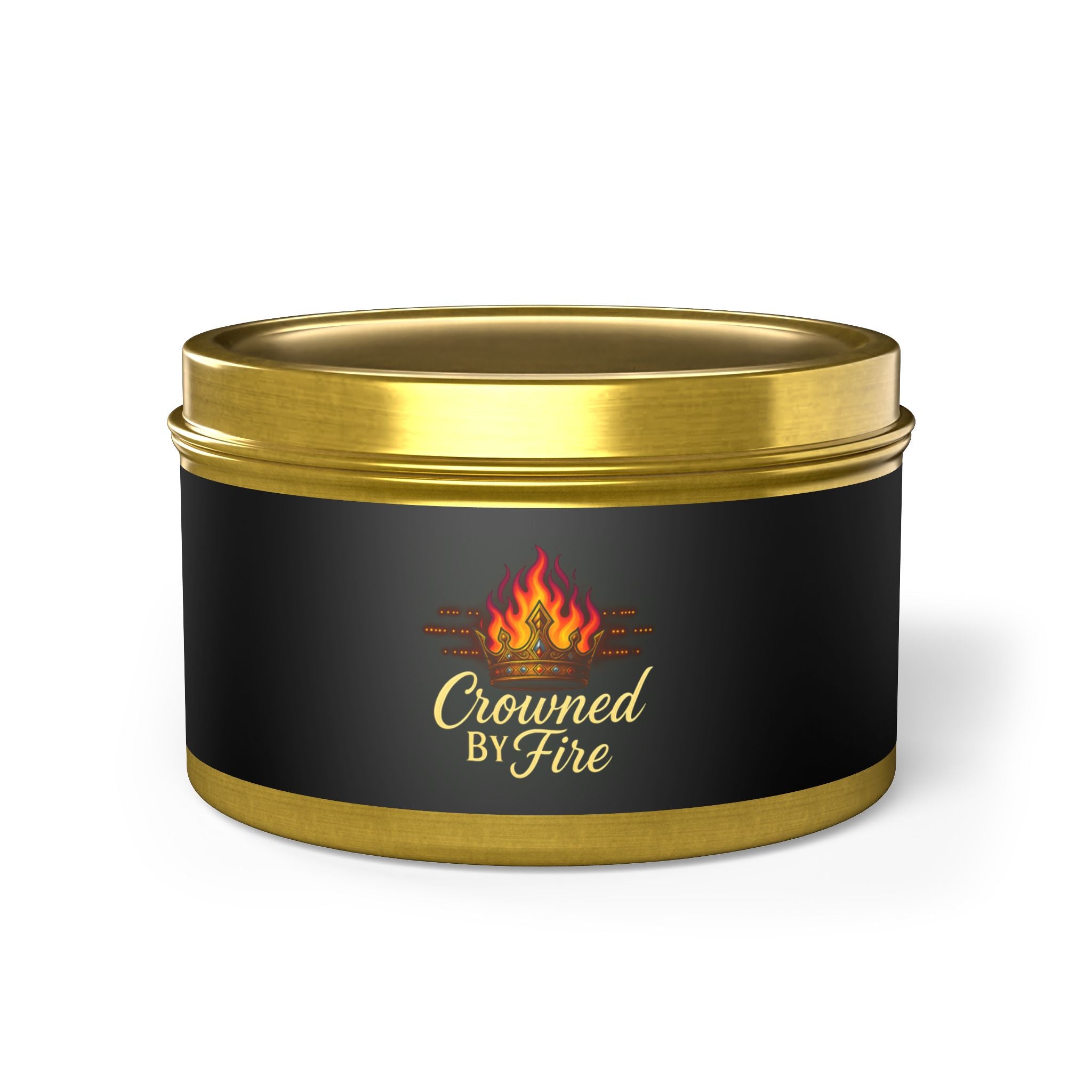 Crowned Tin Candles