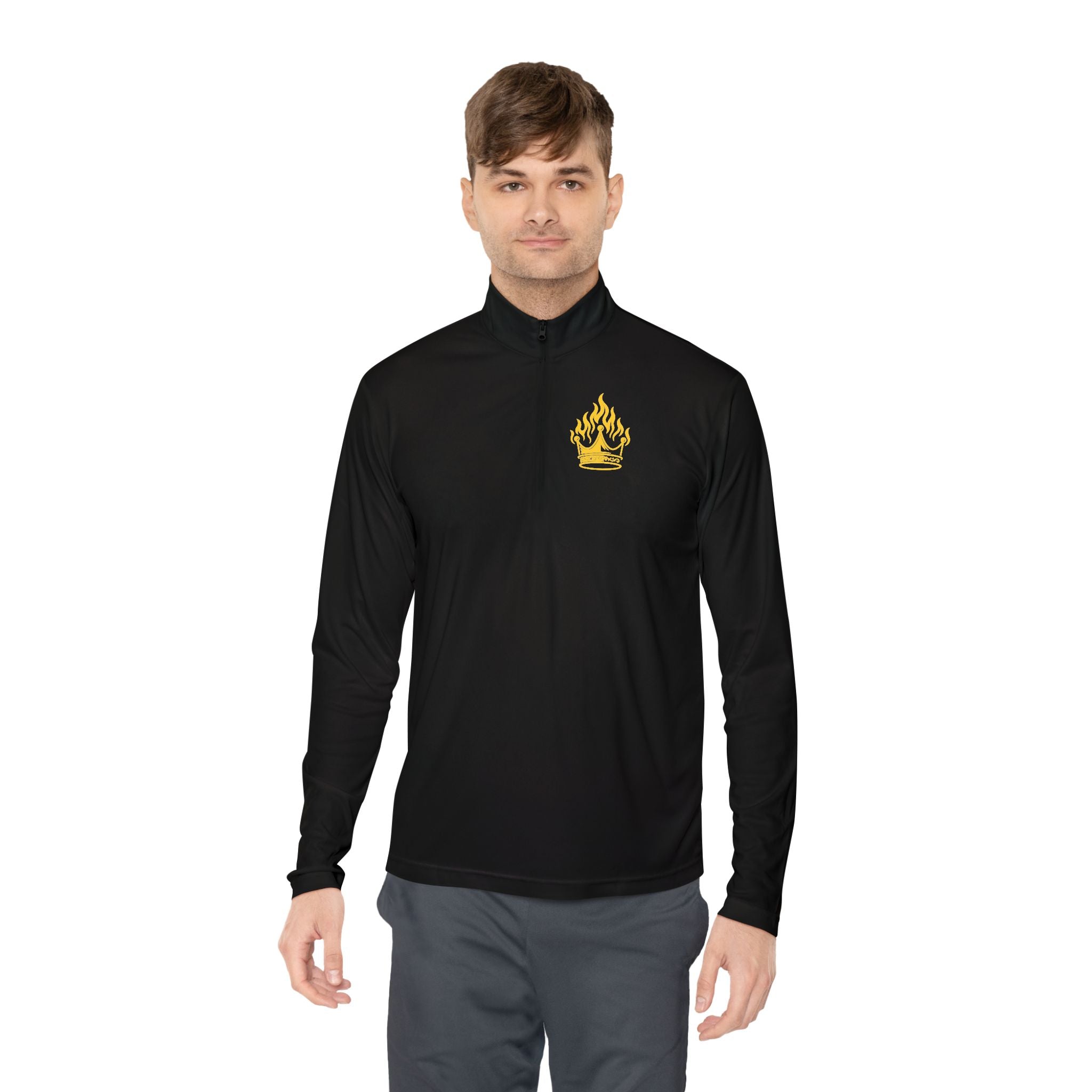 Flame Motion Zip Pullover