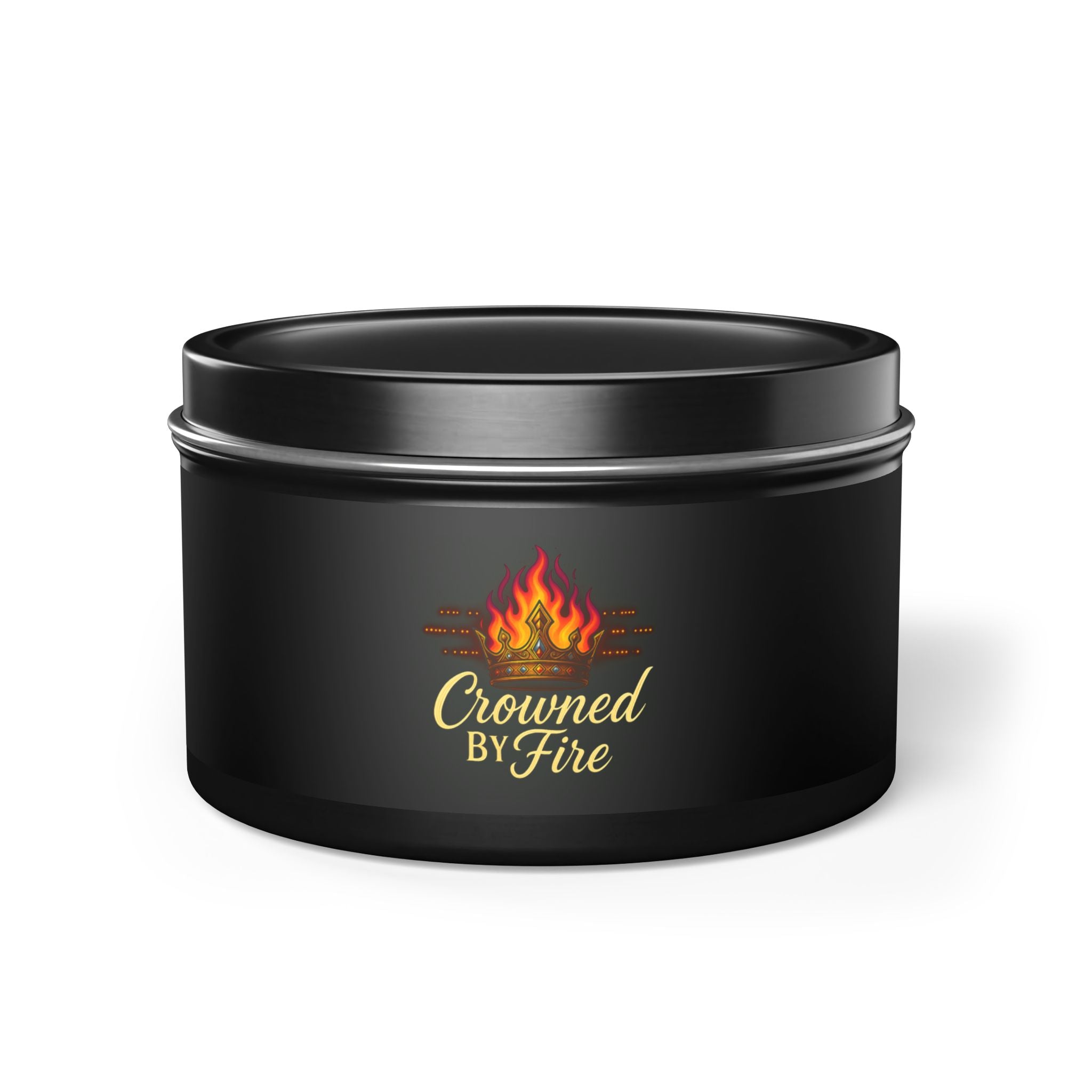 Crowned Tin Candles