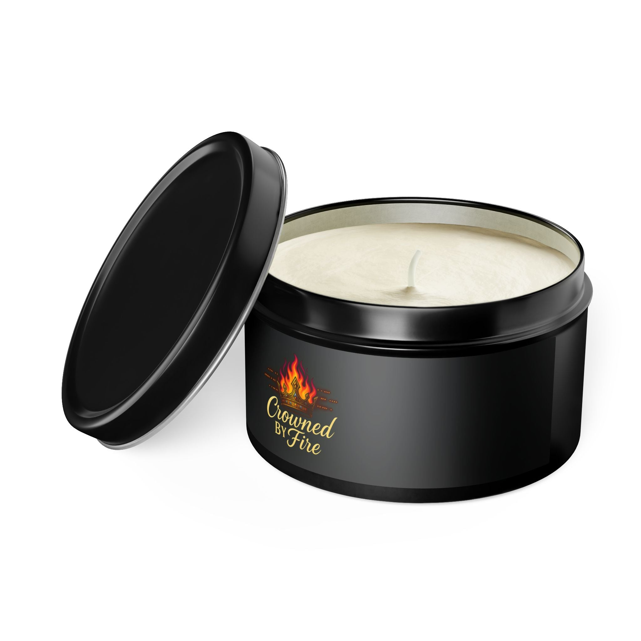 Crowned Tin Candles