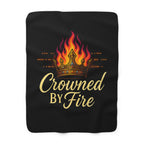 Crowned Sherpa Fleece Blanket