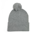 Frost Glow Pom-Pom Beanie
